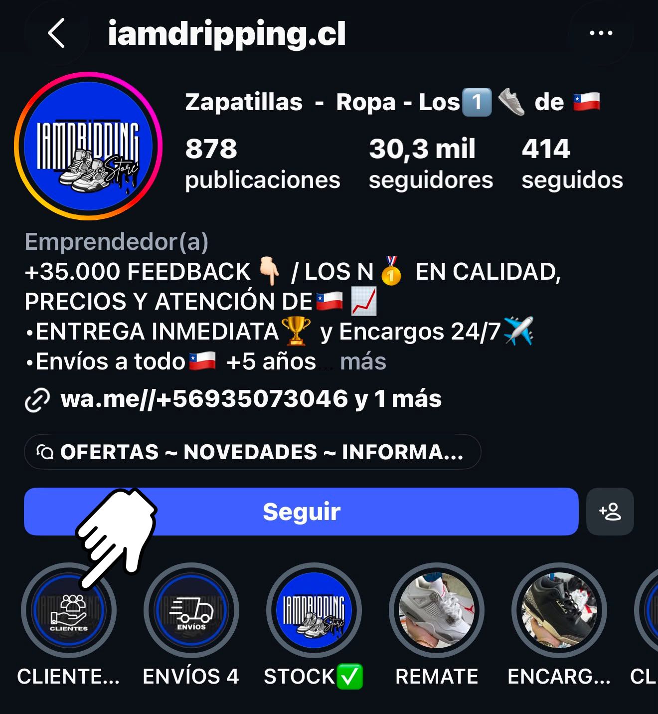 Evidencia de ventas y despachos IAMDRIPPING STORE